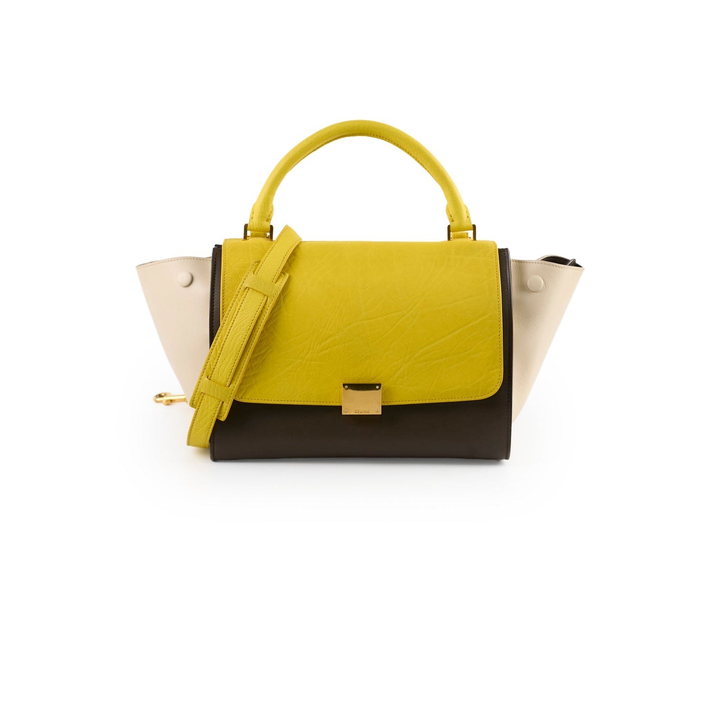 Luxury CELINE Trapzez Medium Multicolor Bag
