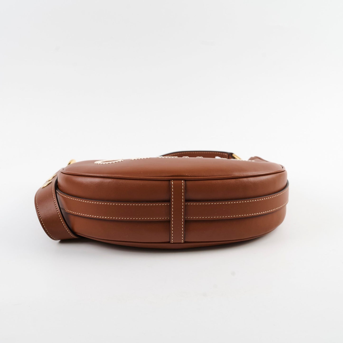 Luxury CELINE Medium Ava Strap Bag in Smooth Calfskin Tan