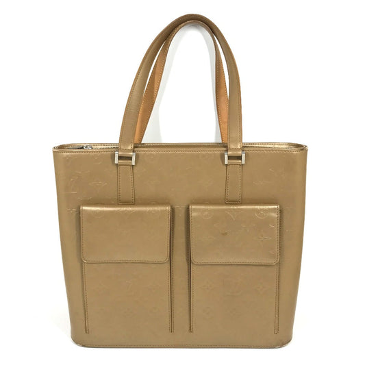 LOUIS VUITTON Tote Bag Monogram mat leather beige Monogram mat Willwood Women