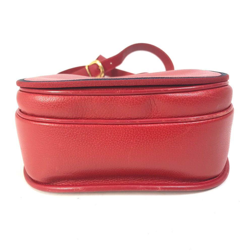 GUCCI Shoulder Bag 007.261.0107 leather Red Old Gucci Interlocking G mens