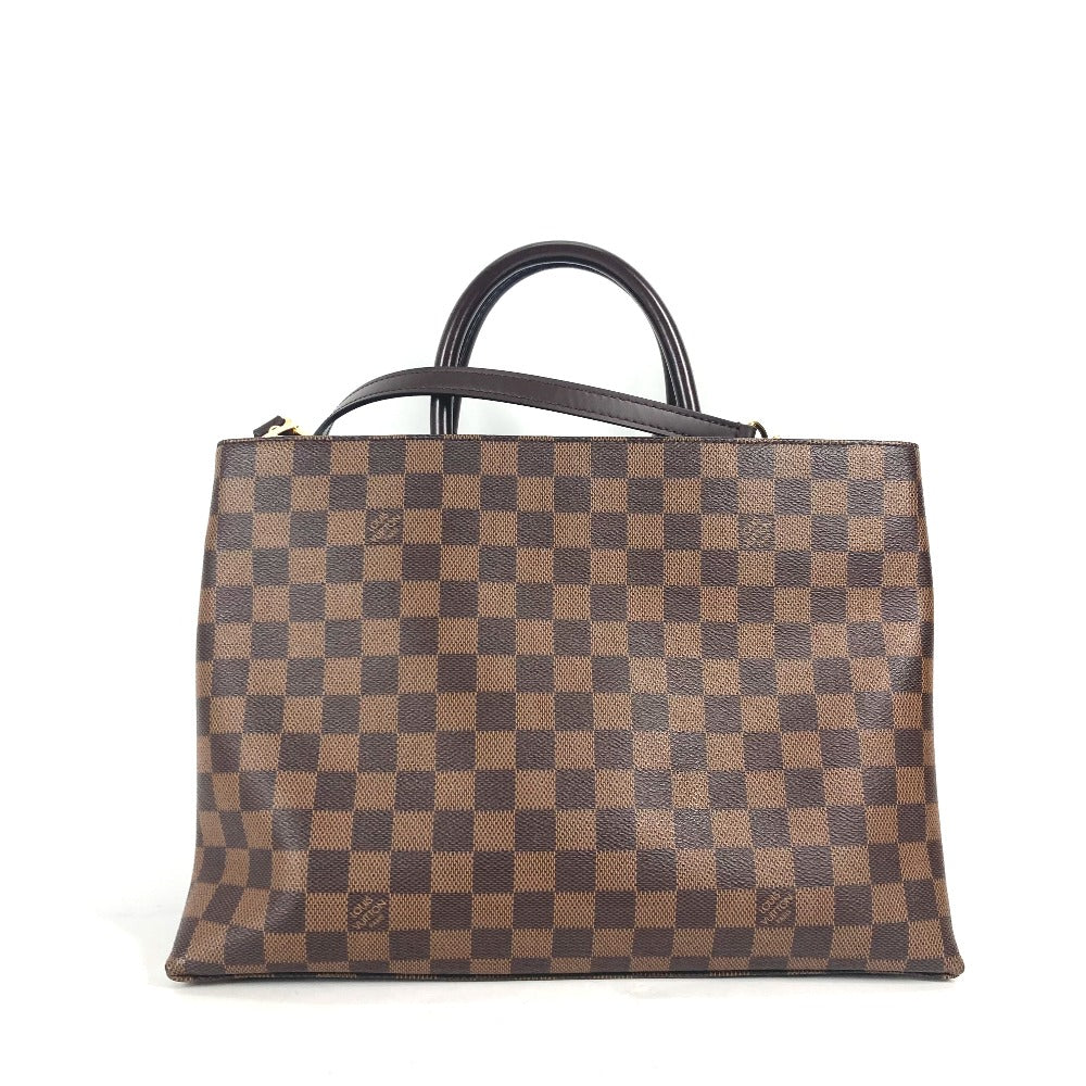 LOUIS VUITTON Handbag Damier canvas Brown Damier Brompton Women