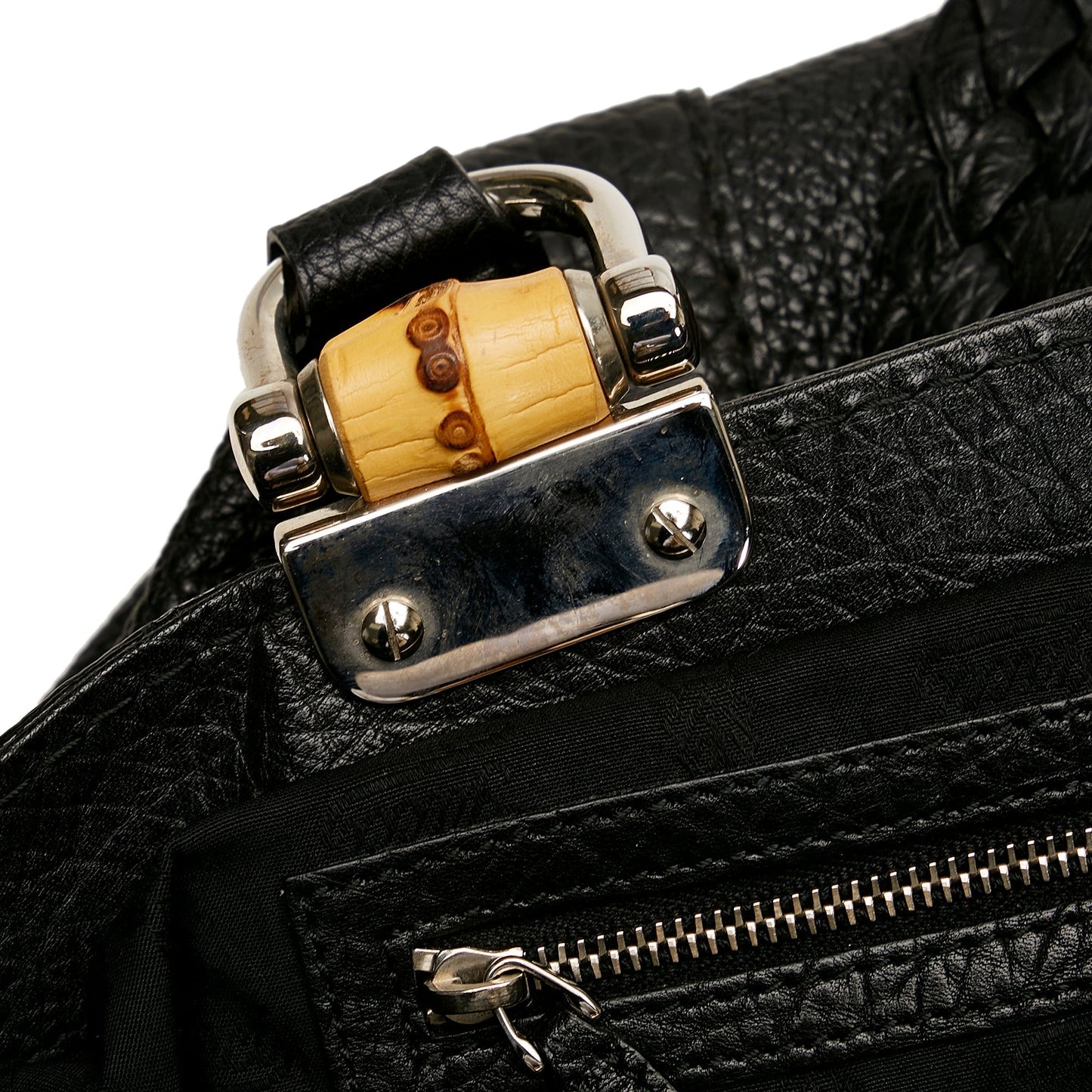 Gucci Bamboo Leather Tote Style 26