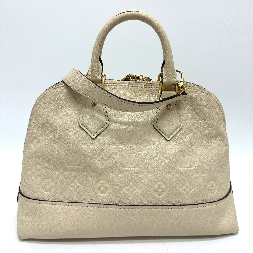 LOUIS VUITTON Handbag Monogram Ann Platt Leather beige Monogram Ann Platt Neo Arma PM