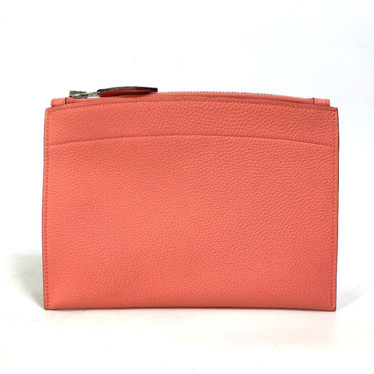HERMES Pouch Togo pink Bazaar Mini PM Women