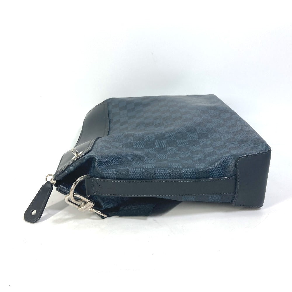 LOUIS VUITTON Shoulder Bag Damier Cobalt Canvas Navy Damier Cobalt Messenger Greenwich mens