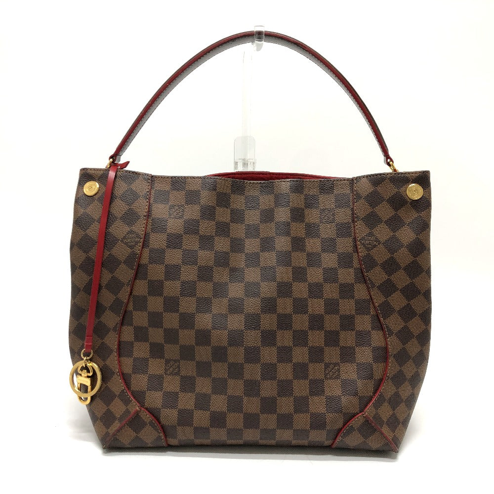 LOUIS VUITTON Shoulder Bag Damier canvas Brown Damier Kaisa Hobo Women