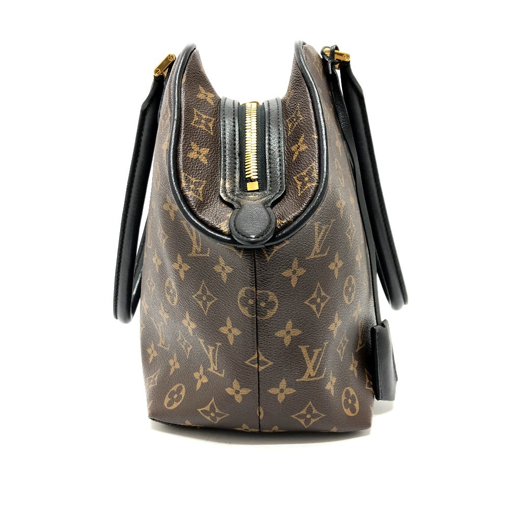 LOUIS VUITTON Tote Bag Monogram canvas Brown Monogram block stoat Women