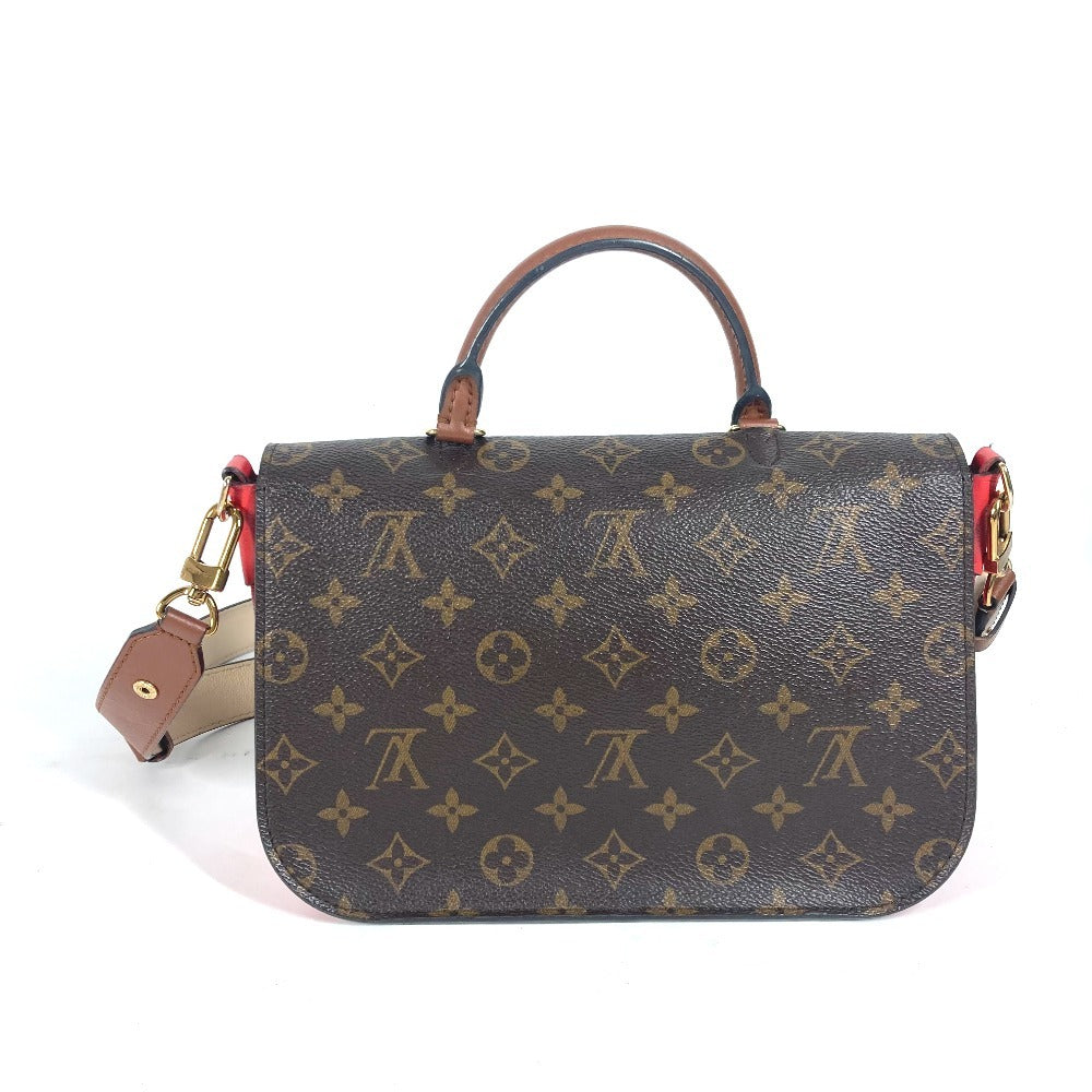 LOUIS VUITTON Handbag Monogram canvas Brown Monogram Vosillar PM