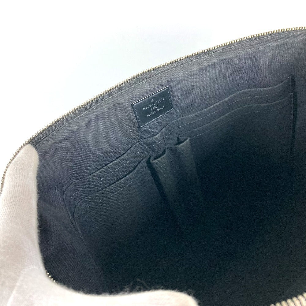 LOUIS VUITTON Business bag N48224 Damier Grafitto Canvas black Damier Grafitte Porte Document Jules PDJ mens