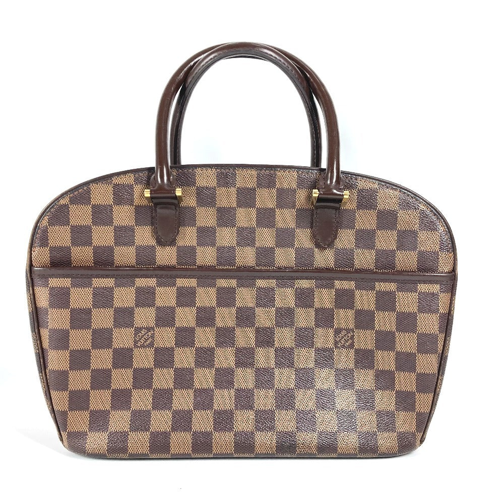 LOUIS VUITTON Handbag Damier canvas Brown Damier Saria ORIENTAL Women