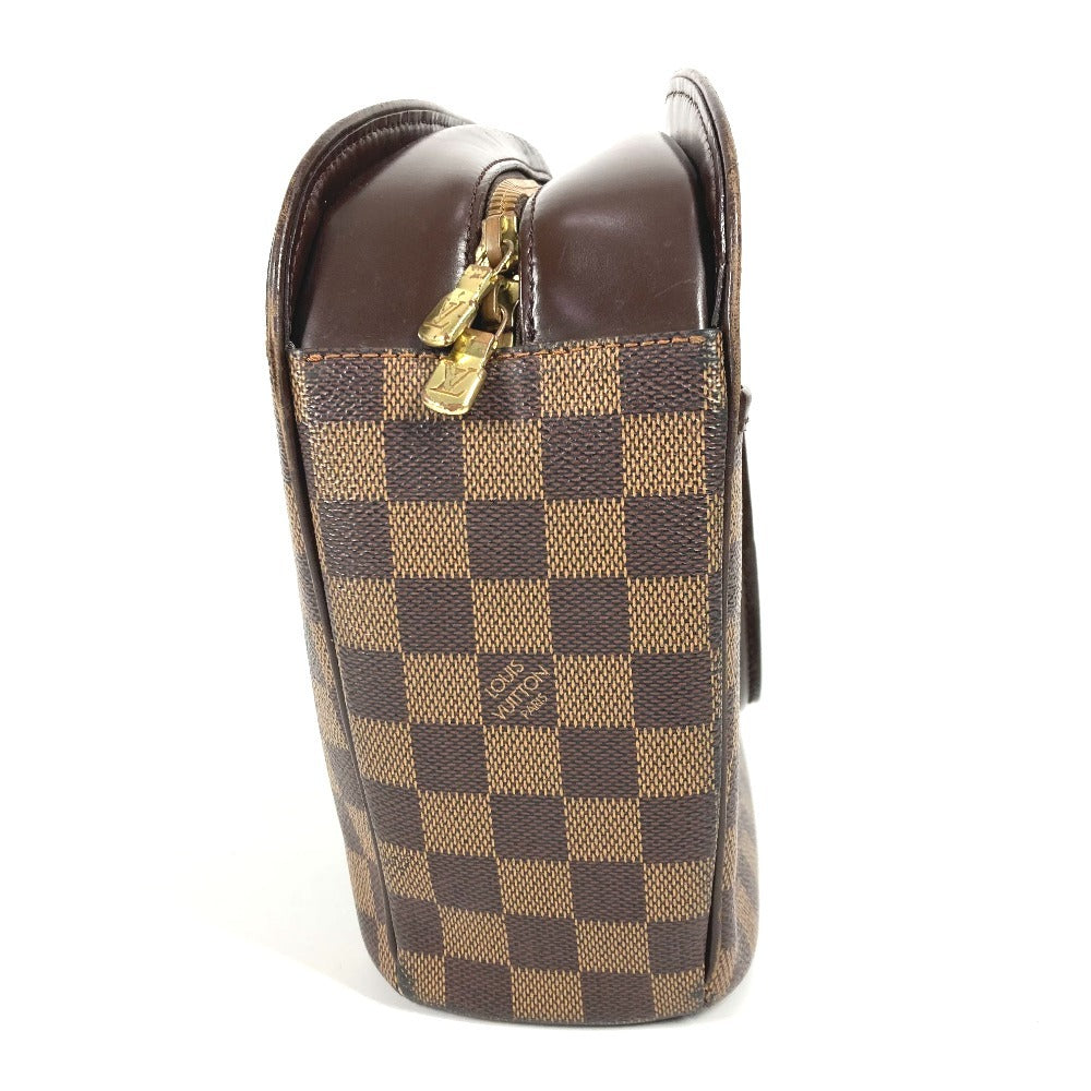 LOUIS VUITTON Handbag Damier canvas Brown Damier Saria ORIENTAL Women