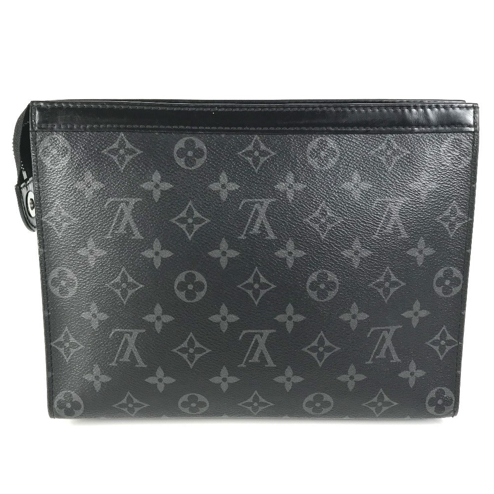 LOUIS VUITTON business bag Monogram Eclipse Canvas black Monogram Eclipse Pochette Voyage MM