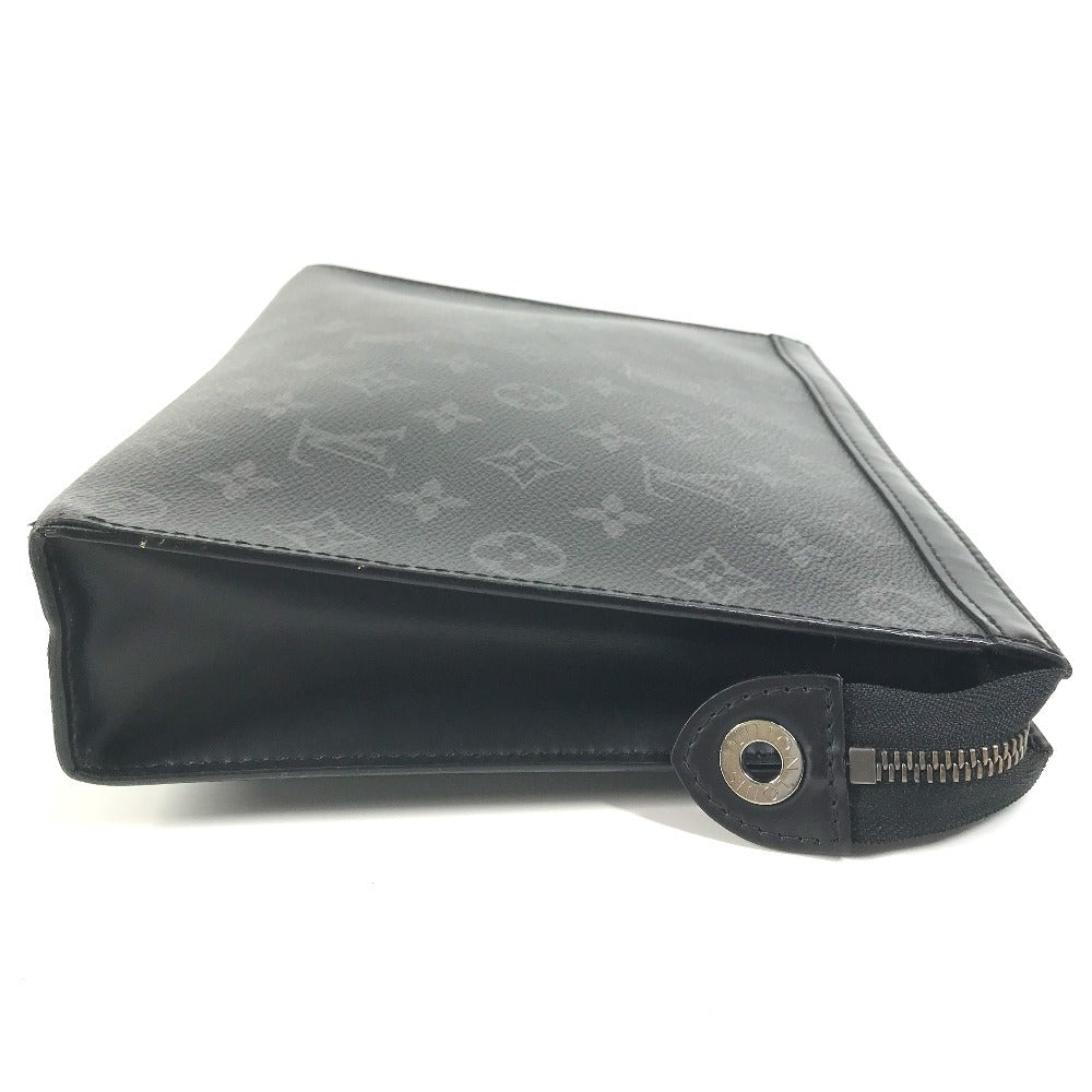 LOUIS VUITTON business bag Monogram Eclipse Canvas black Monogram Eclipse Pochette Voyage MM