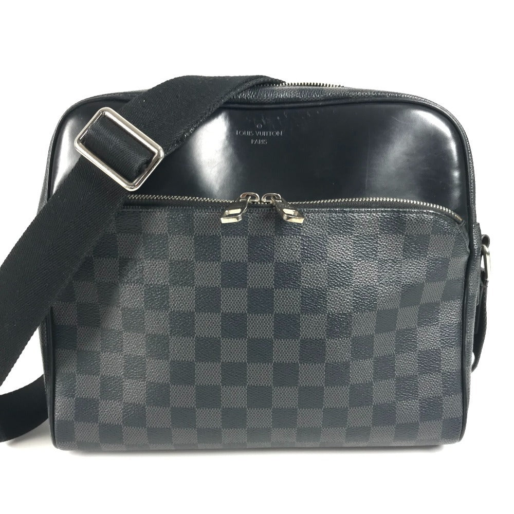 LOUIS VUITTON Shoulder Bag Damier Grafitto Canvas black Damier Grafitte Dayton PM Dayton PM