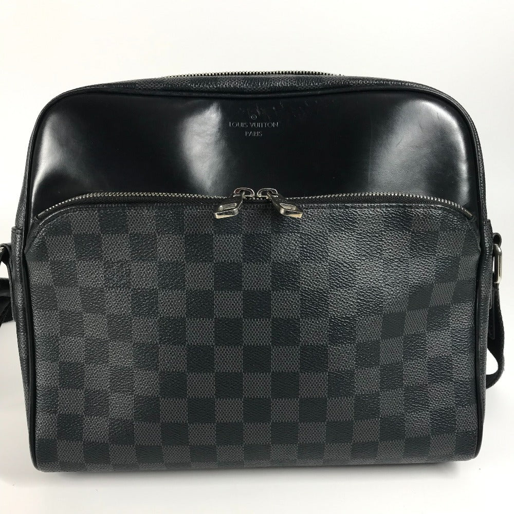 LOUIS VUITTON Shoulder Bag Damier Grafitto Canvas black Damier Grafitte Dayton PM Dayton PM