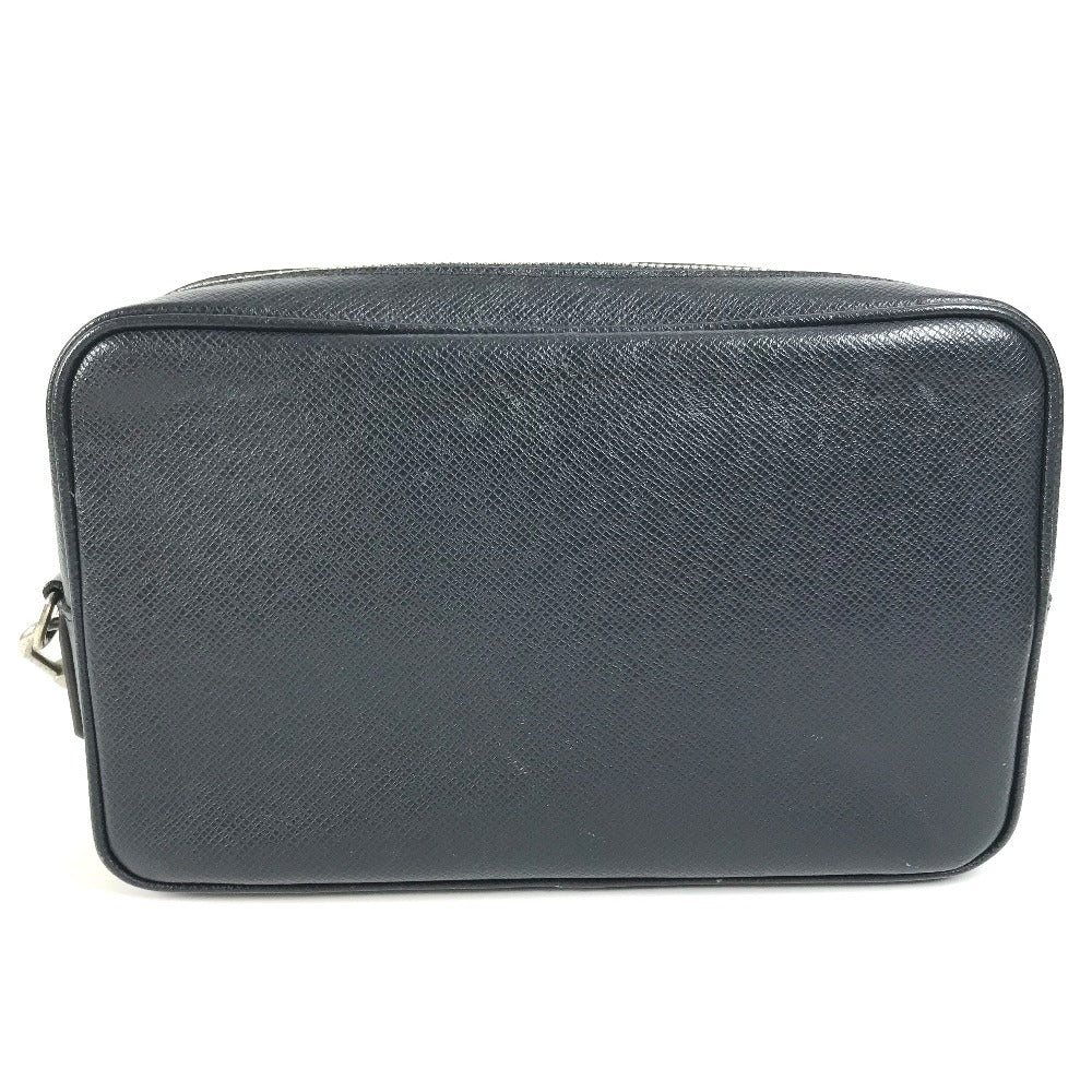 LOUIS VUITTON business bag Taiga Leather Navy Taiga Pochette Kasai