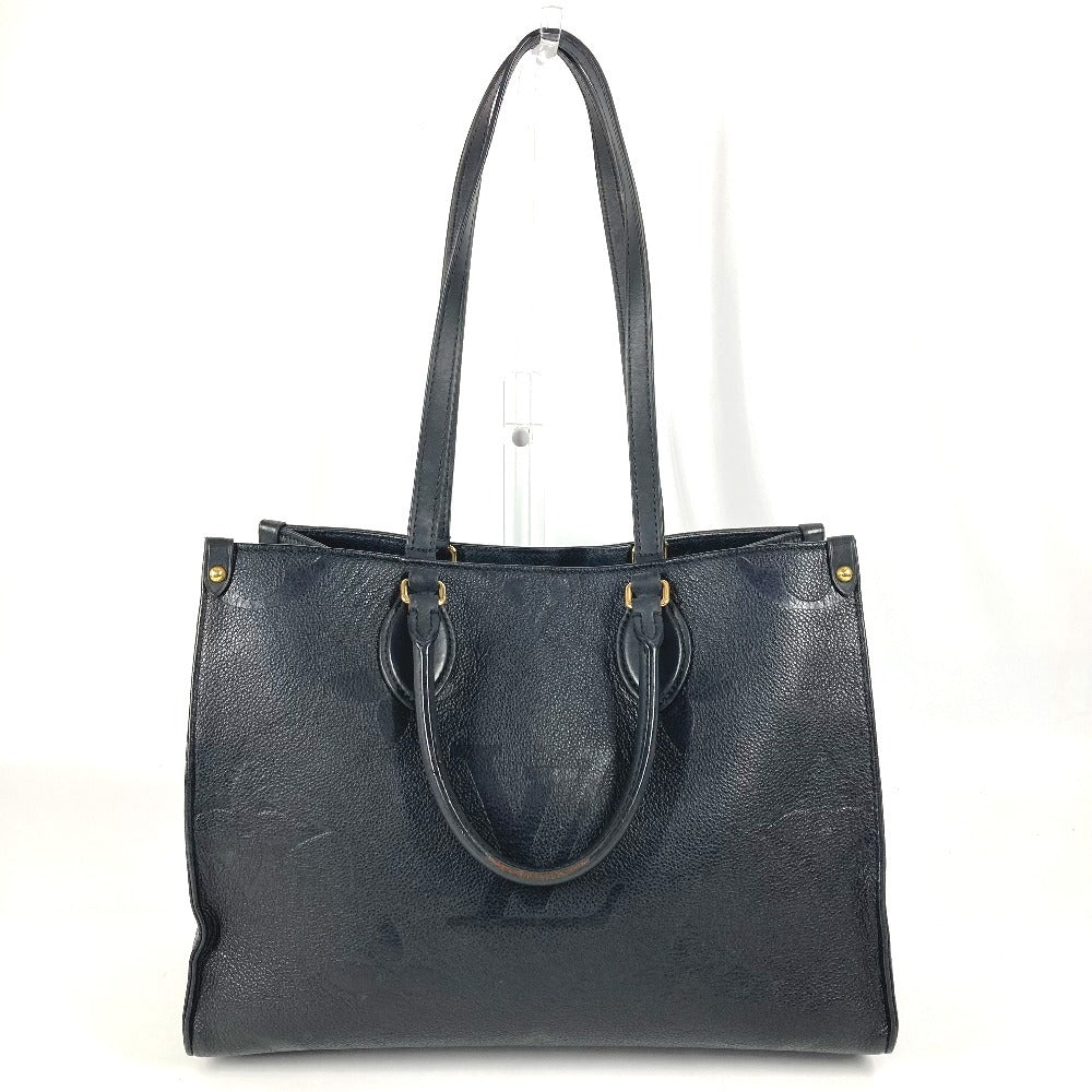 LOUIS VUITTON Tote Bag Monogram Ann Platt Leather black Monogram Ann Platt On the Go MM