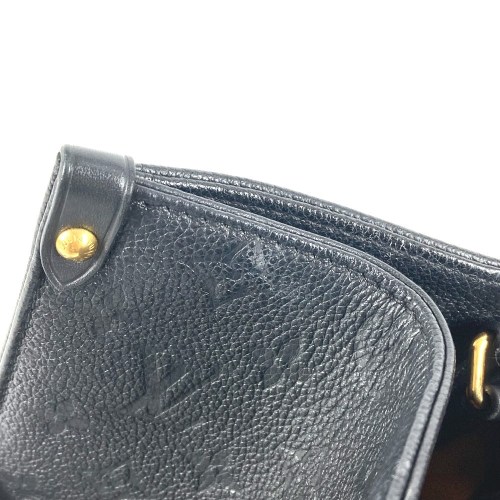 LOUIS VUITTON Tote Bag Monogram Ann Platt Leather black Monogram Ann Platt On the Go MM