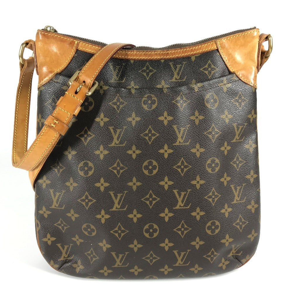 LOUIS VUITTON Shoulder Bag Monogram canvas Brown Monogram Odeon PM