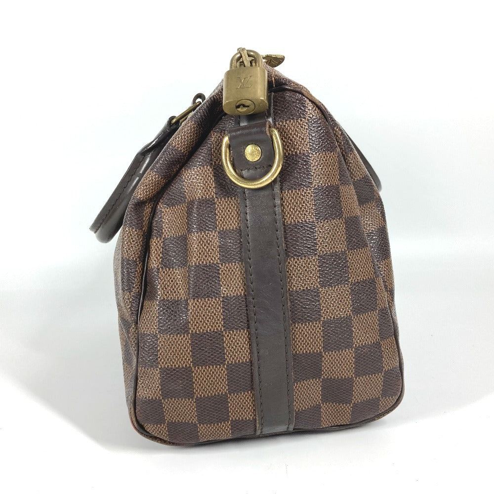  LOUIS VUITTON Handbag Damier canvas Brown Damier bandouliere 25
