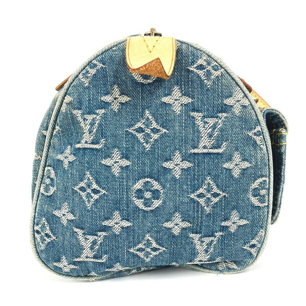 LOUIS VUITTON Handbag Monogram denim canvas blue Monogram denim Neo