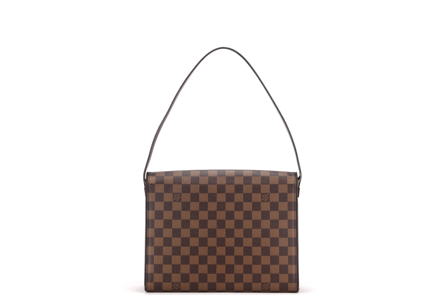 LOUIS VUITTON TRIBECA CARRE ( ) DAMIER EBENE, NO DUST COVER & BOX Handbag