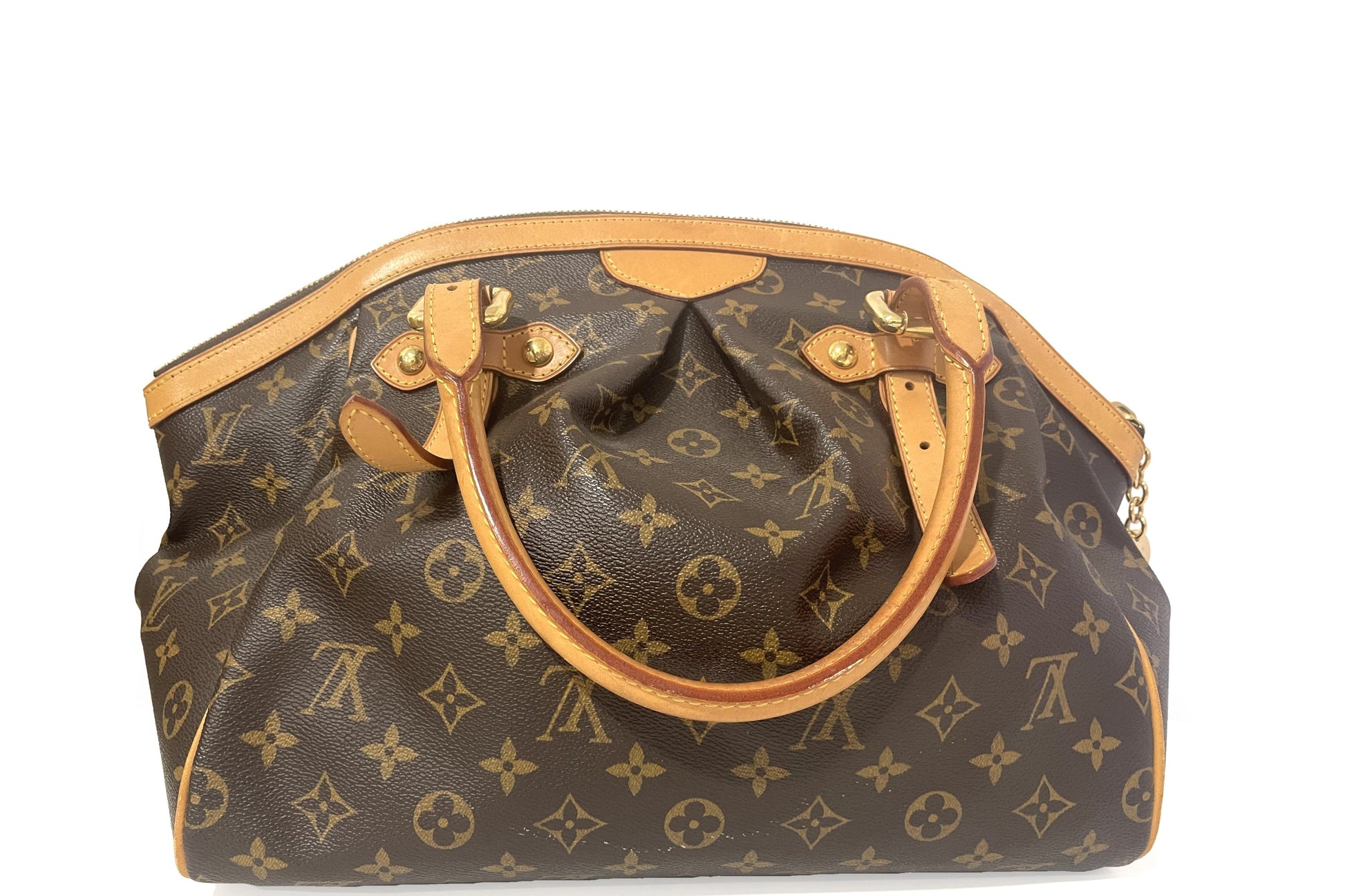 LOUIS VUITTON TIVOLI ( ) ( ) PM MONOGRAM CANVAS GOLD HARDWARE, NO DUST COVER Handbag