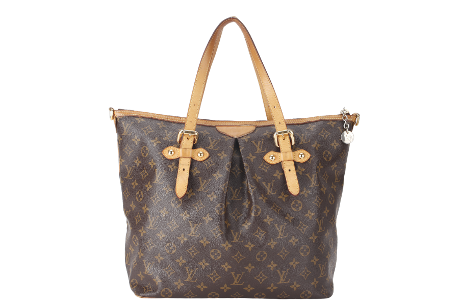 LOUIS VUITTON PALERMO GM MONOGRAM CANVAS 2WAY BAG GOLD HARDWARE NO DUST COVER
