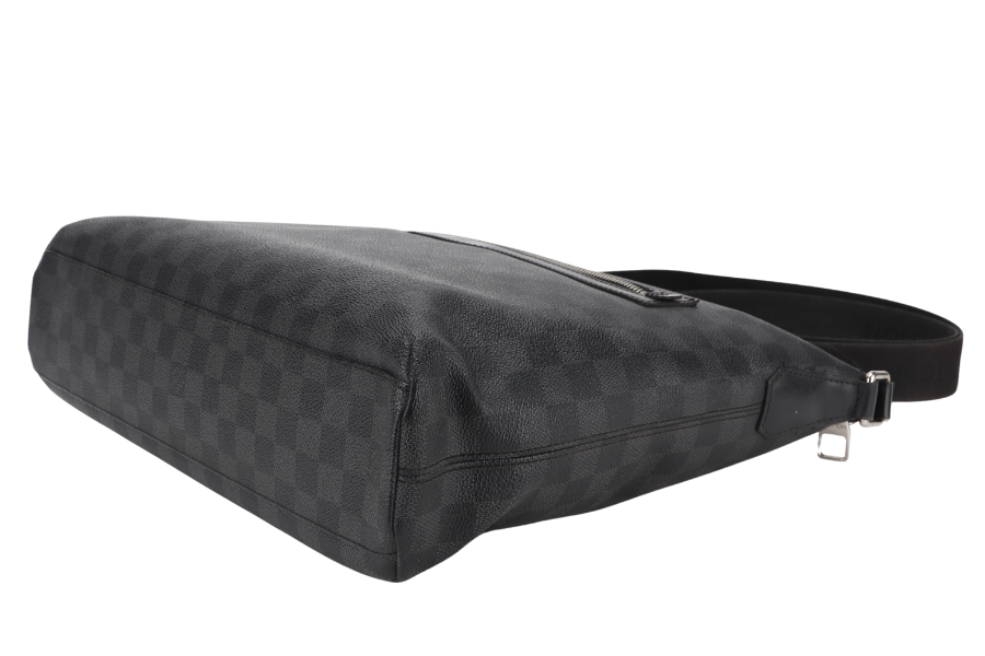 LOUIS VUITTON MICK GM DAMIER GRAPHITE MESSENGER BAG CANVAS NO DUST COVER