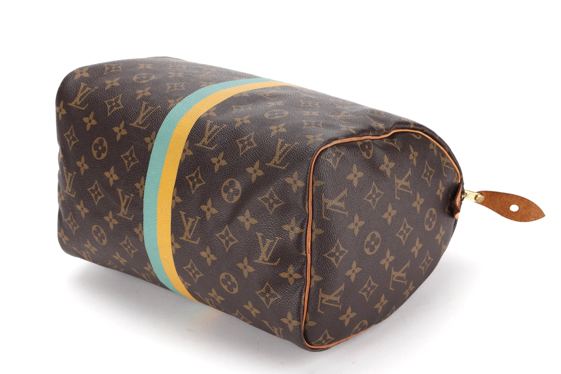 LOUIS VUITTON ( ) MONOGRAM CANVAS GOLD HARDWARE, WITH KEYS & LOCK, NO DUST COVER Handbag