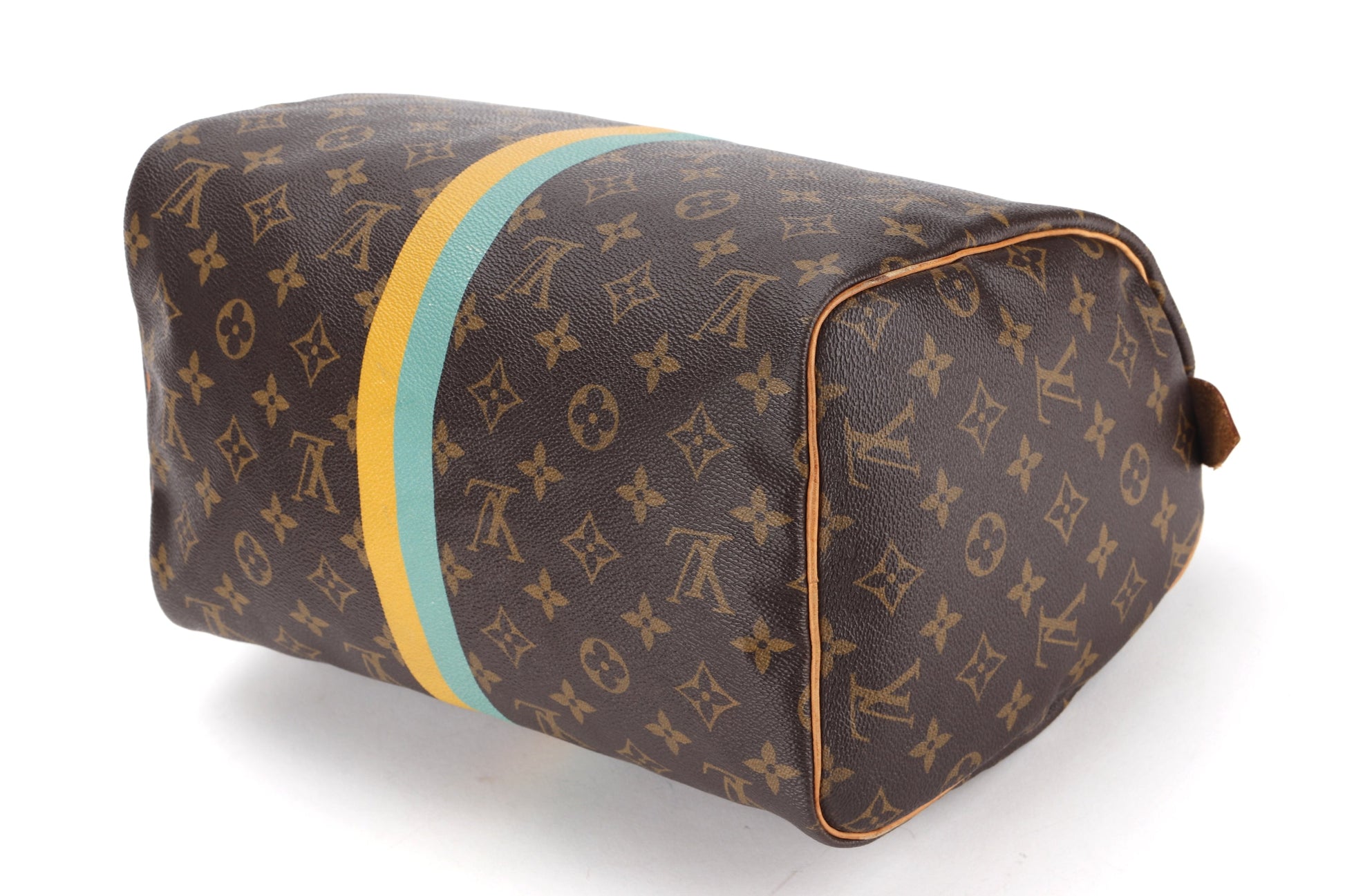 LOUIS VUITTON ( ) MONOGRAM CANVAS GOLD HARDWARE, WITH KEYS & LOCK, NO DUST COVER Handbag