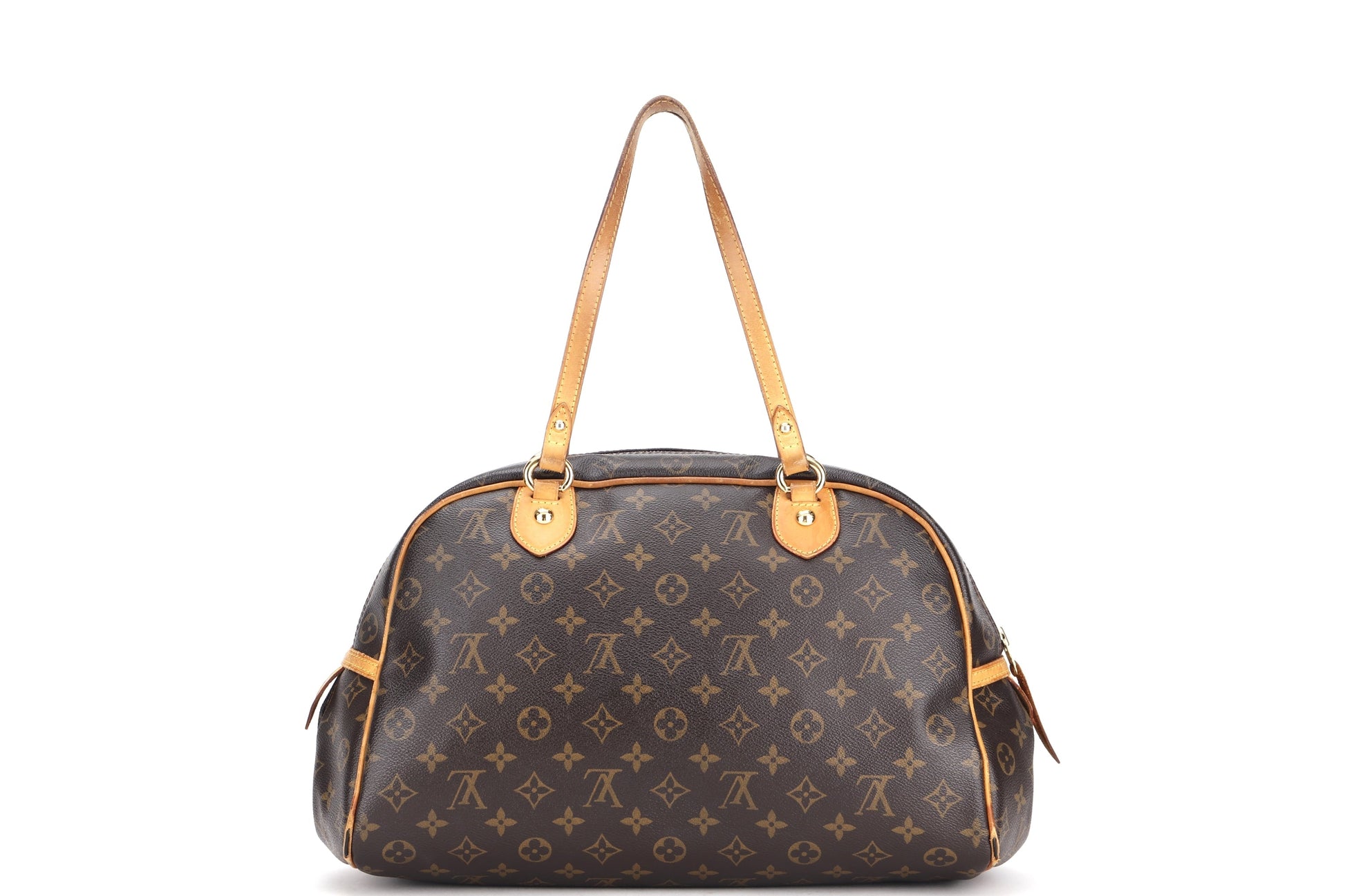 LOUIS VUITTON MONTORGUEI ( ) PM SIZE, MONOGRAM CANVAS, NO DUST COVER Handbag
