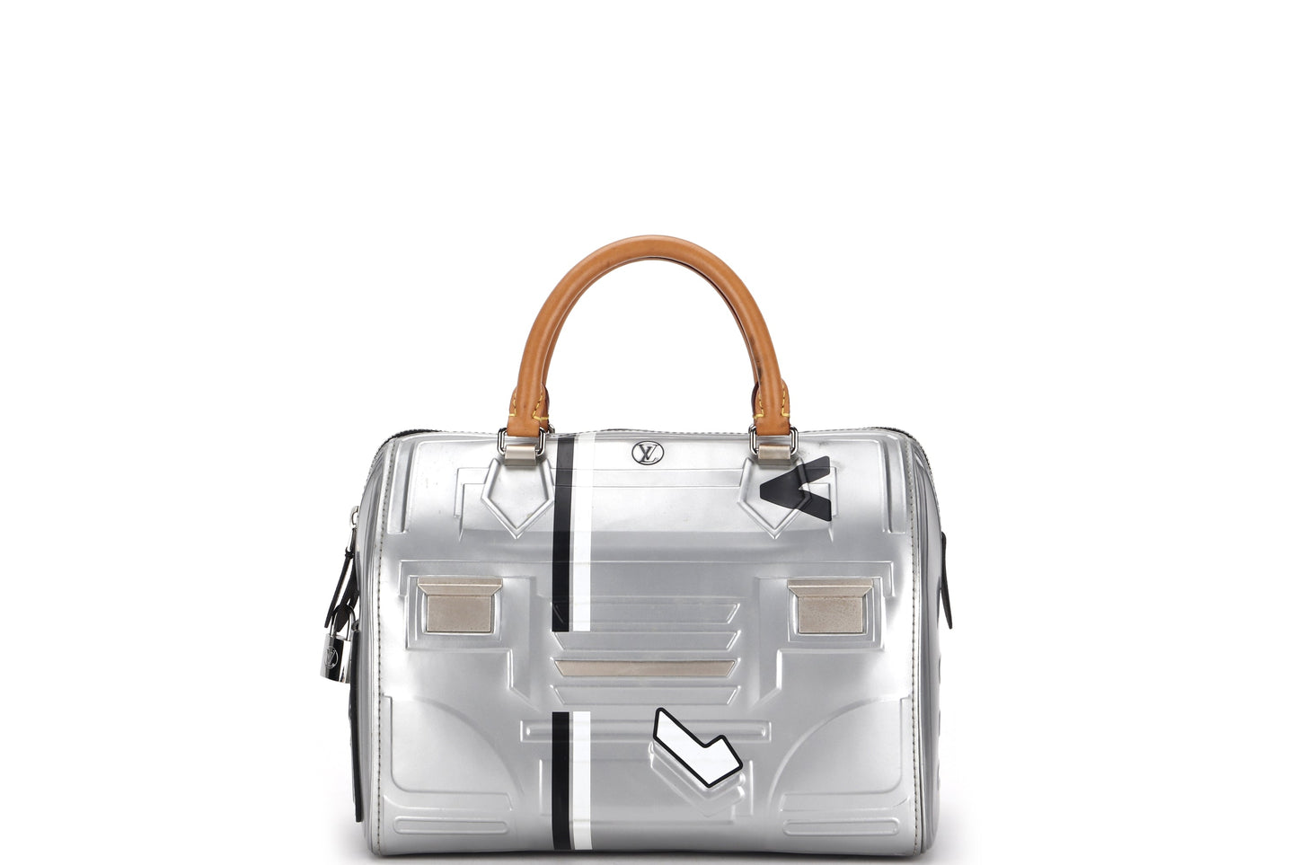 LOUIS VUITTON SPACESHIP 25 ( ) EPI EMBOSSED, WITH LOCK & DUST COVER, NO KEY Handbag