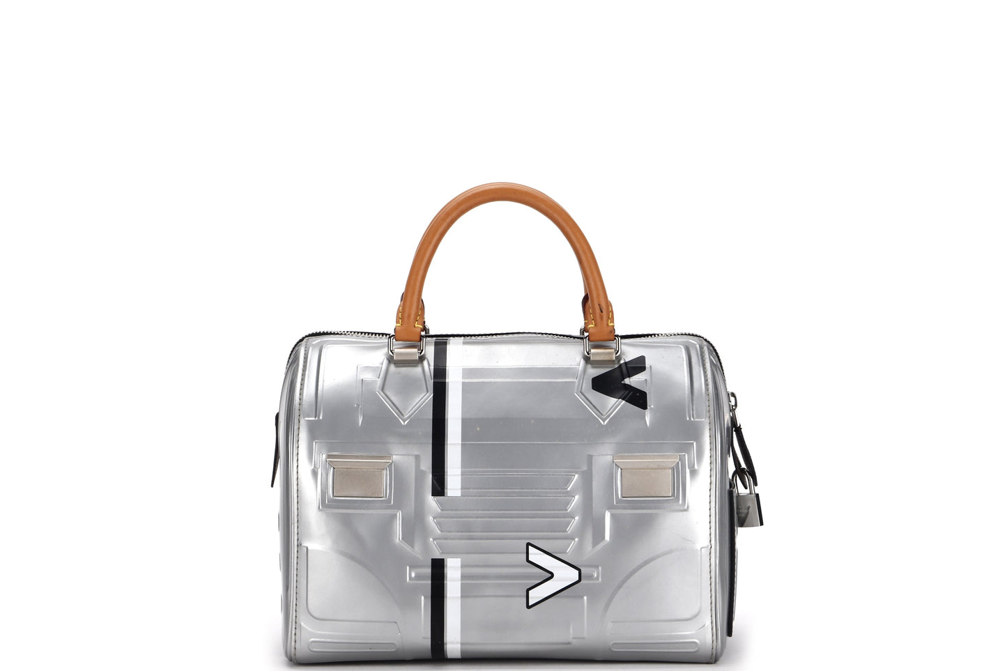 LOUIS VUITTON SPACESHIP 25 ( ) EPI EMBOSSED, WITH LOCK & DUST COVER, NO KEY Handbag
