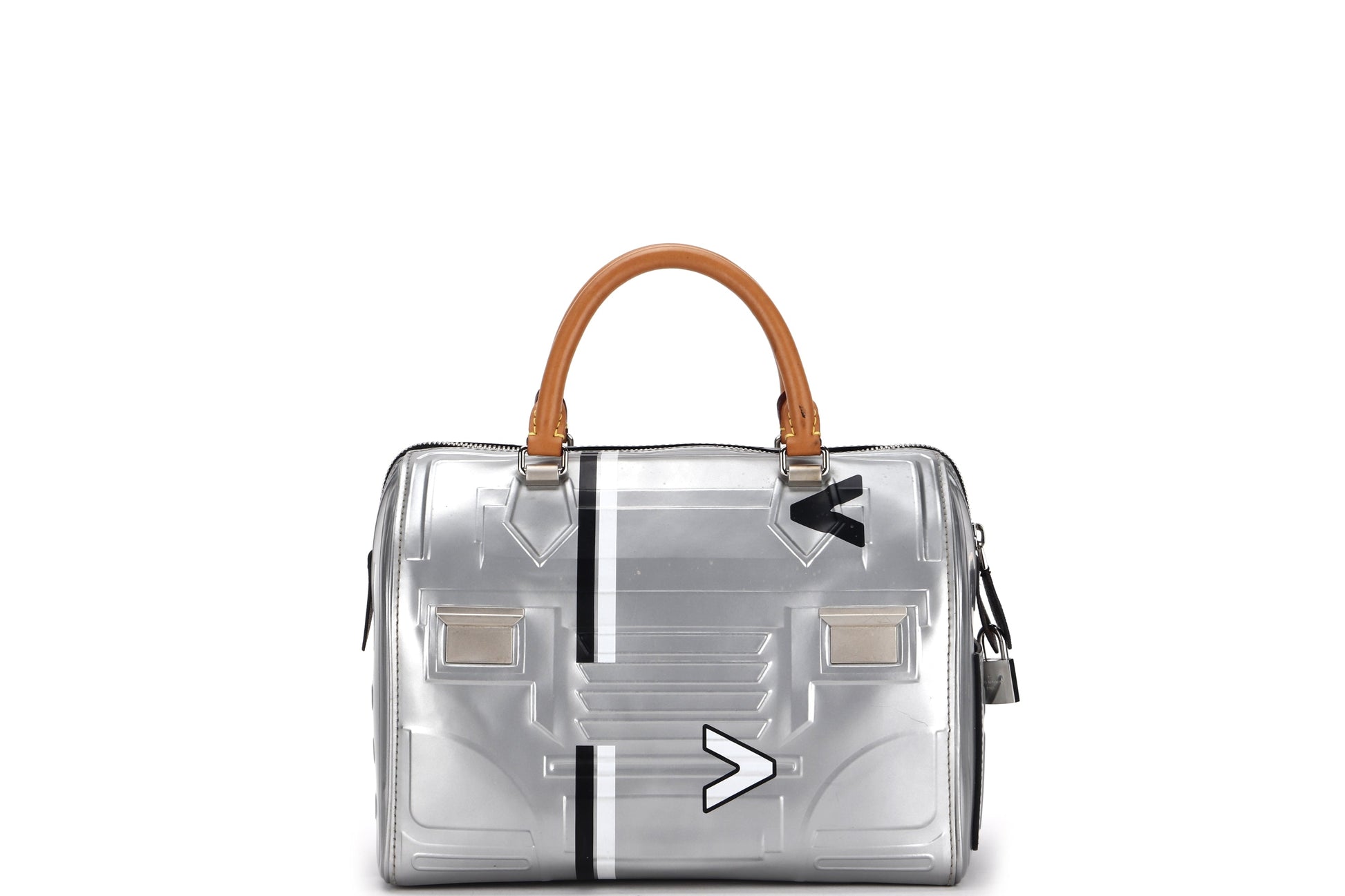 LOUIS VUITTON SPACESHIP 25 ( ) EPI EMBOSSED, WITH LOCK & DUST COVER, NO KEY Handbag