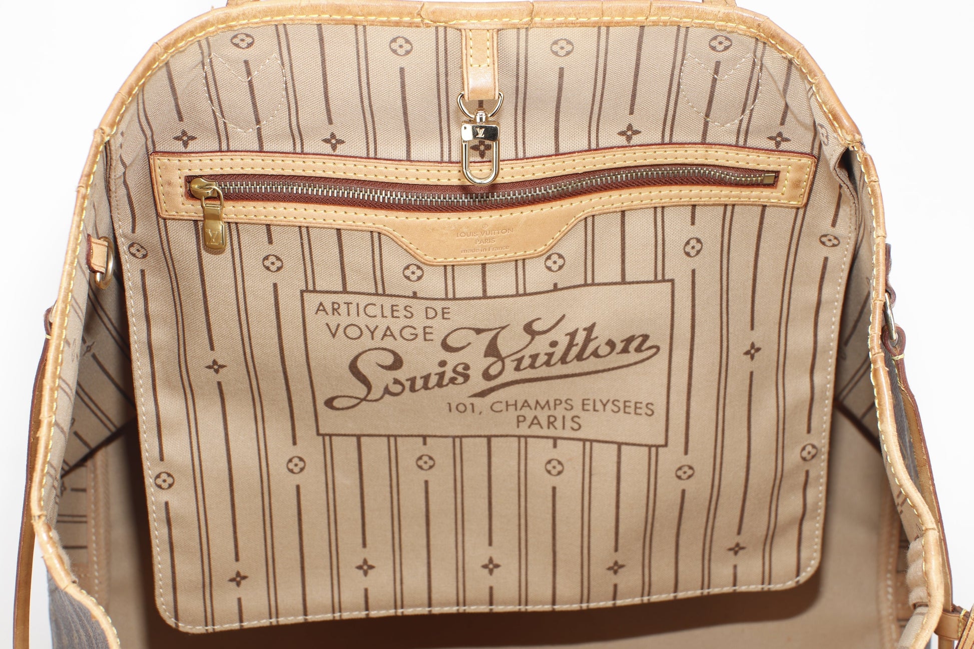 LOUIS VUITTON NEVERFULL ( ) GM MONOGRAM CANVAS, NO DUST COVER & BOX Tote