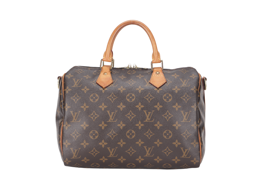 LOUIS VUITTON BANDOULIERE 30 ( ) BROWN MONOGRAM CANVAS WITH STRAP, LOCK&KEYS AND DUST COVER Handbag