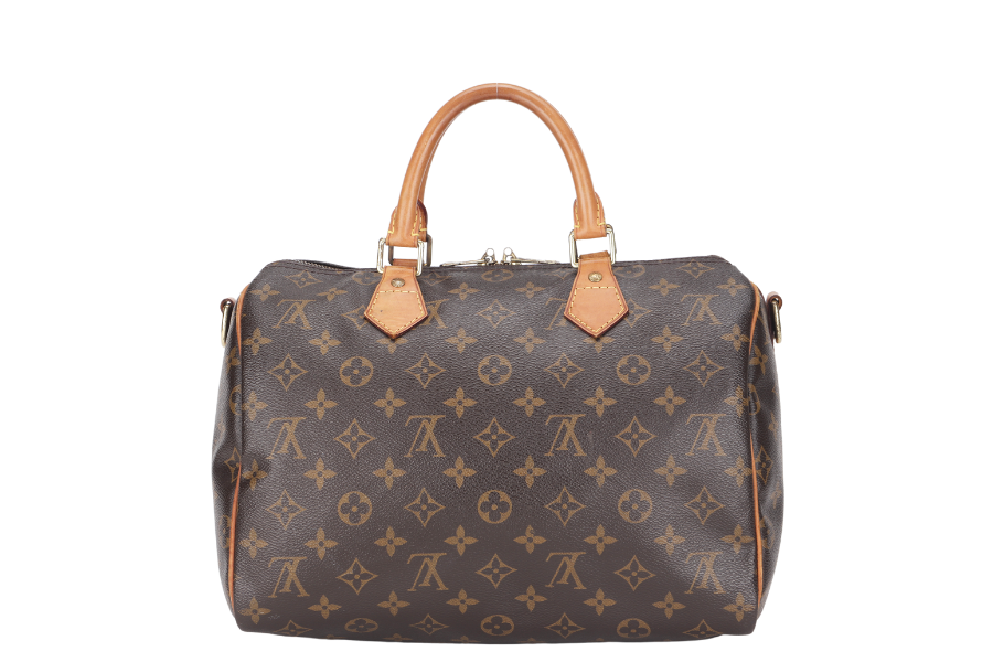 LOUIS VUITTON BANDOULIERE 30 ( ) BROWN MONOGRAM CANVAS WITH STRAP, LOCK&KEYS AND DUST COVER Handbag