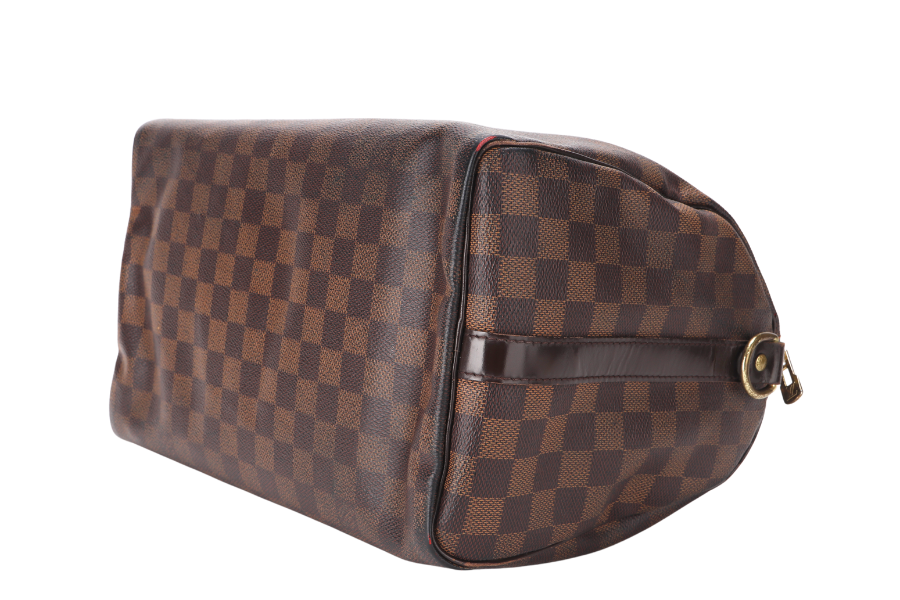 LOUIS VUITTON BANDOULIER 30 ( ) DAMIER EBENE CANVAS GOLD HARDWARE WITH STRAP NO DUST COVER Handbag