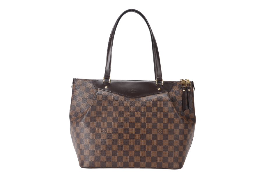 LOUIS VUITTON WESTMINSTER GM ( ) DAMIER EBENE CANVAS GOLD HARDWARE NO DUST COVER Handbag