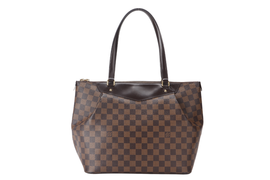 LOUIS VUITTON WESTMINSTER GM ( ) DAMIER EBENE CANVAS GOLD HARDWARE NO DUST COVER Handbag
