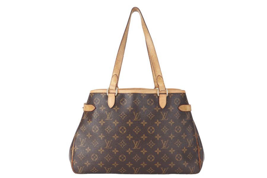 LOUIS VUITTON BATIGNOLLES TOTE BAG MONOGRAM CANVAS GOLD HARDWARE WITH DUST COVER
