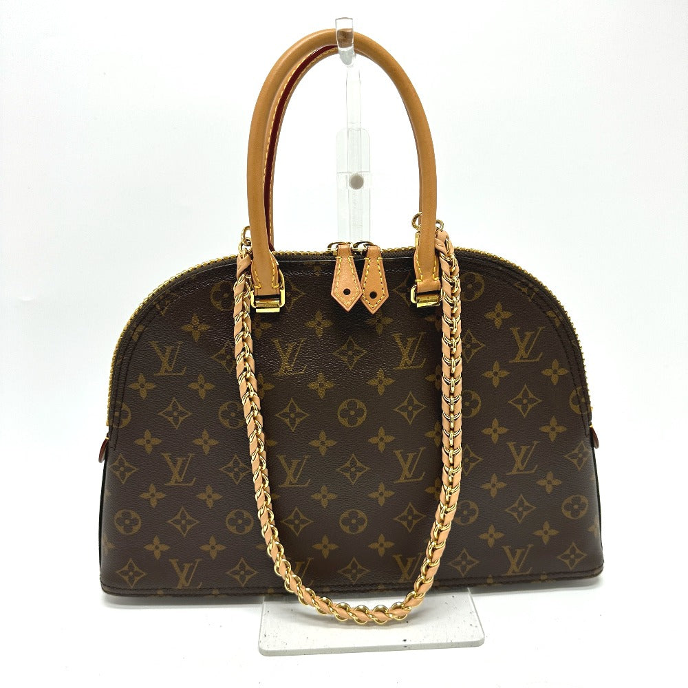 LOUIS VUITTON Handbag Monogram canvas Brown Monogram shoulder bag LV Moon Alma