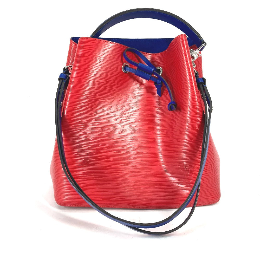 LOUIS VUITTON Shoulder Bag Epi Leather Red Epi Neonoe Women