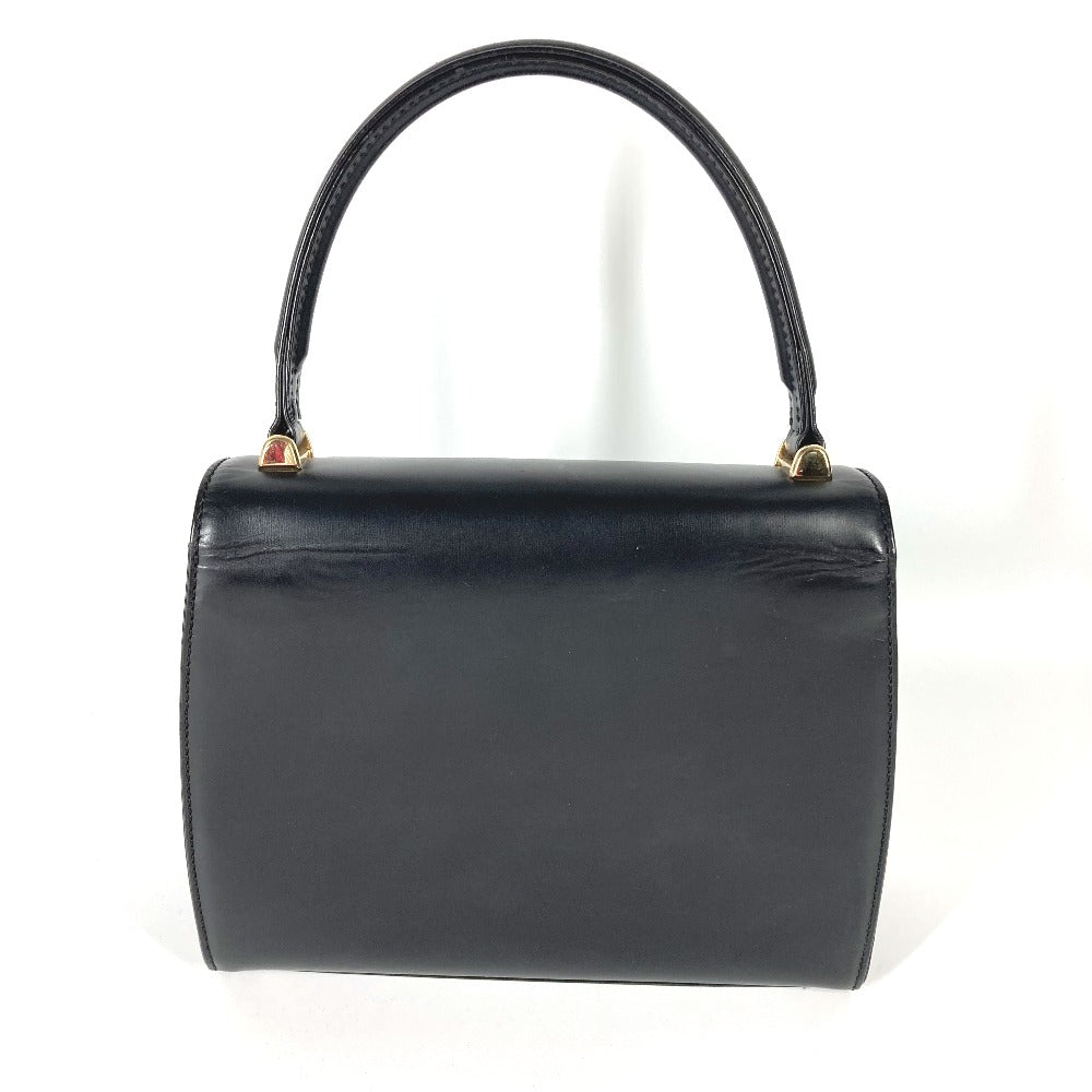 LOUIS VUITTON Handbag leather black Opera line Athens Women