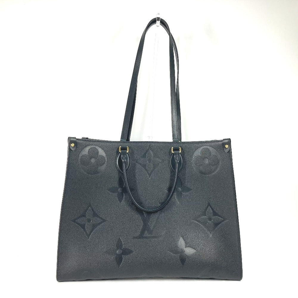 LOUIS VUITTON Tote Bag Monogram Ann Platt Leather black Monogram Ann Platt On the go GM
