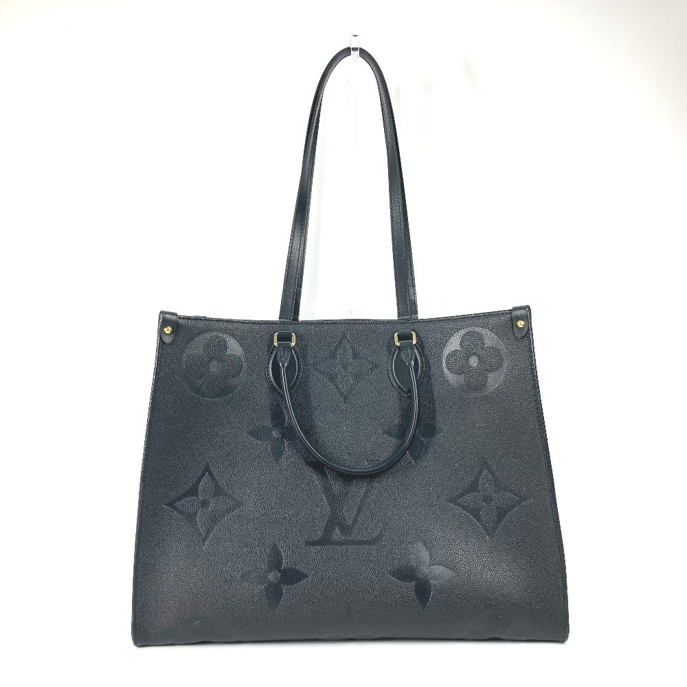LOUIS VUITTON Tote Bag Monogram Ann Platt Leather black Monogram Ann Platt On the go GM