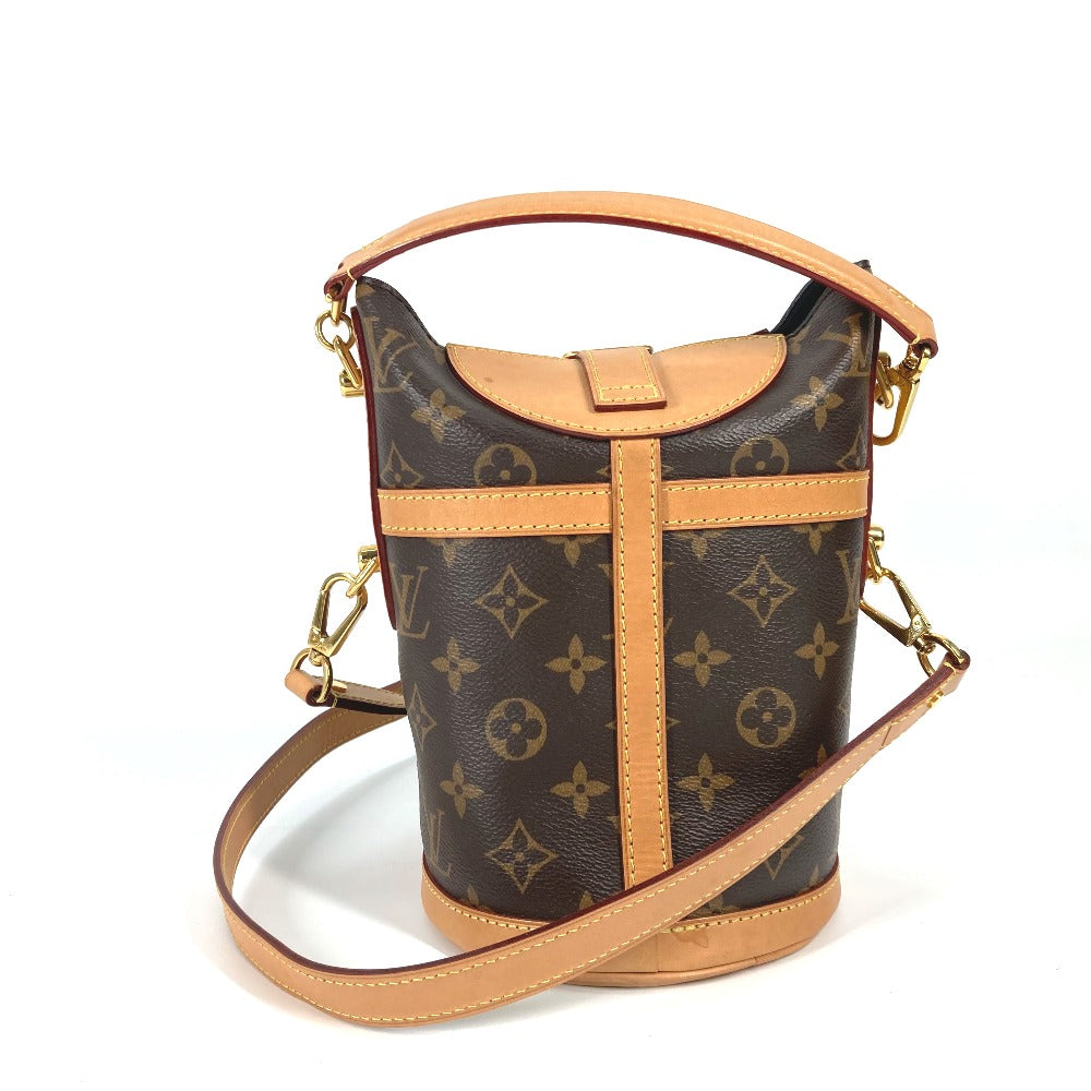 LOUIS VUITTON Shoulder Bag Monogram canvas Brown Monogram Duffel bag Women