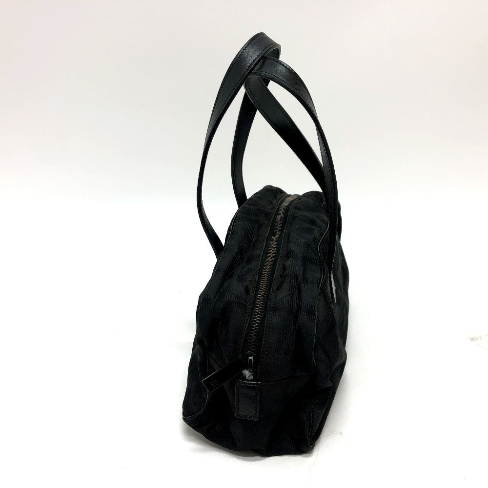 CHANEL Boston Duffel bag A15828 Leather nylon black New travel line Women d