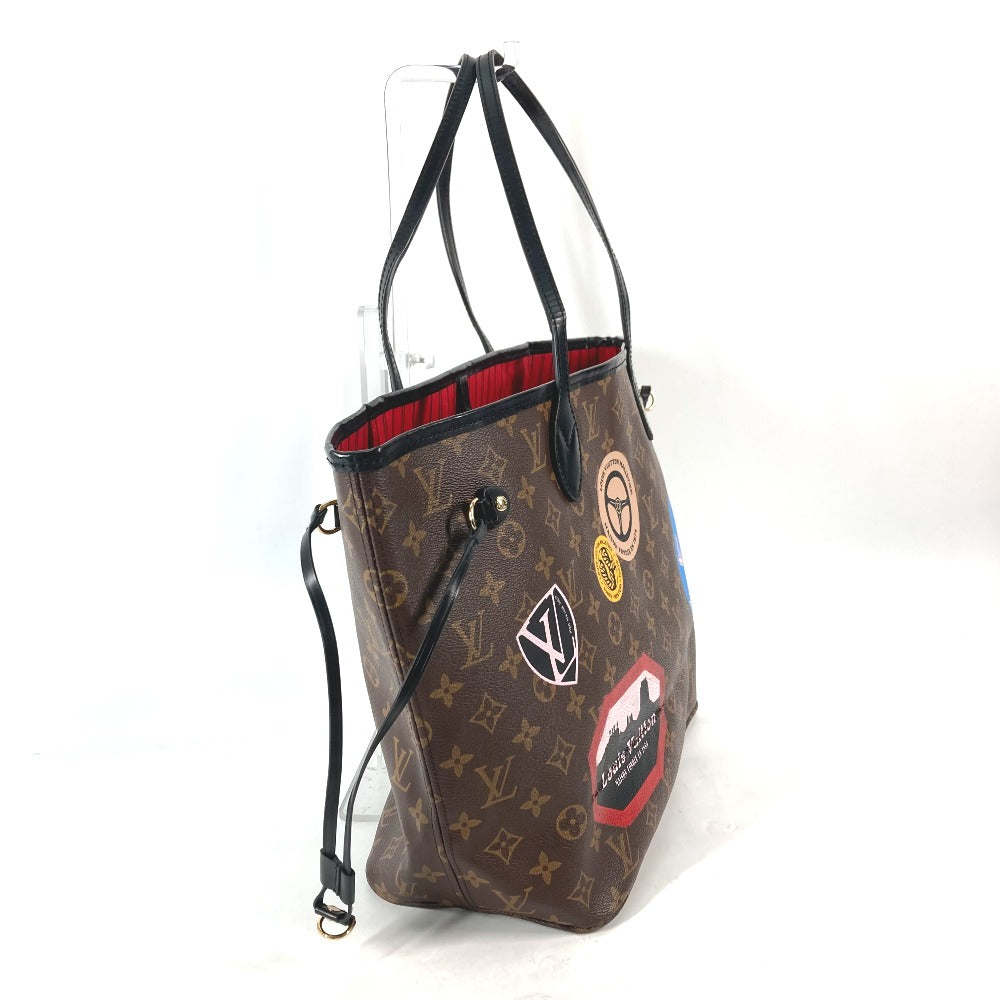 LOUIS VUITTON Shoulder Bag Monogram canvas Brown My Monogram World Tour Neverfull MM Women